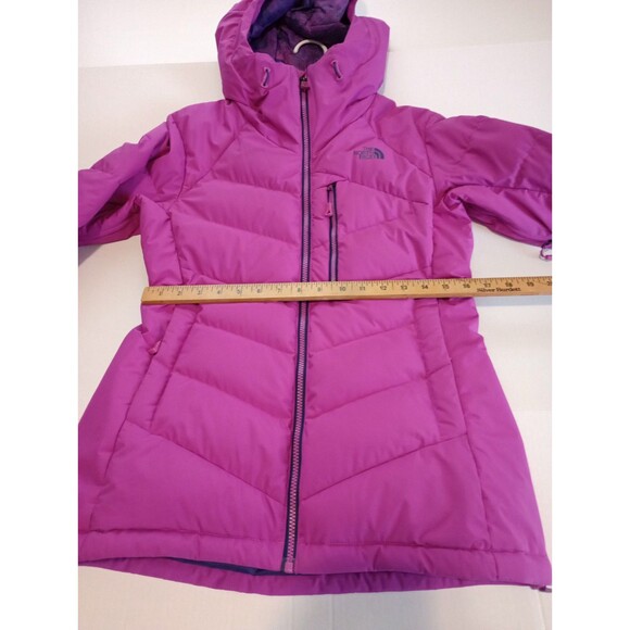 Women’s North Face Steep Series Windstopper 700 Goose Down Jacket Magenta Small - Picture 3 of 12